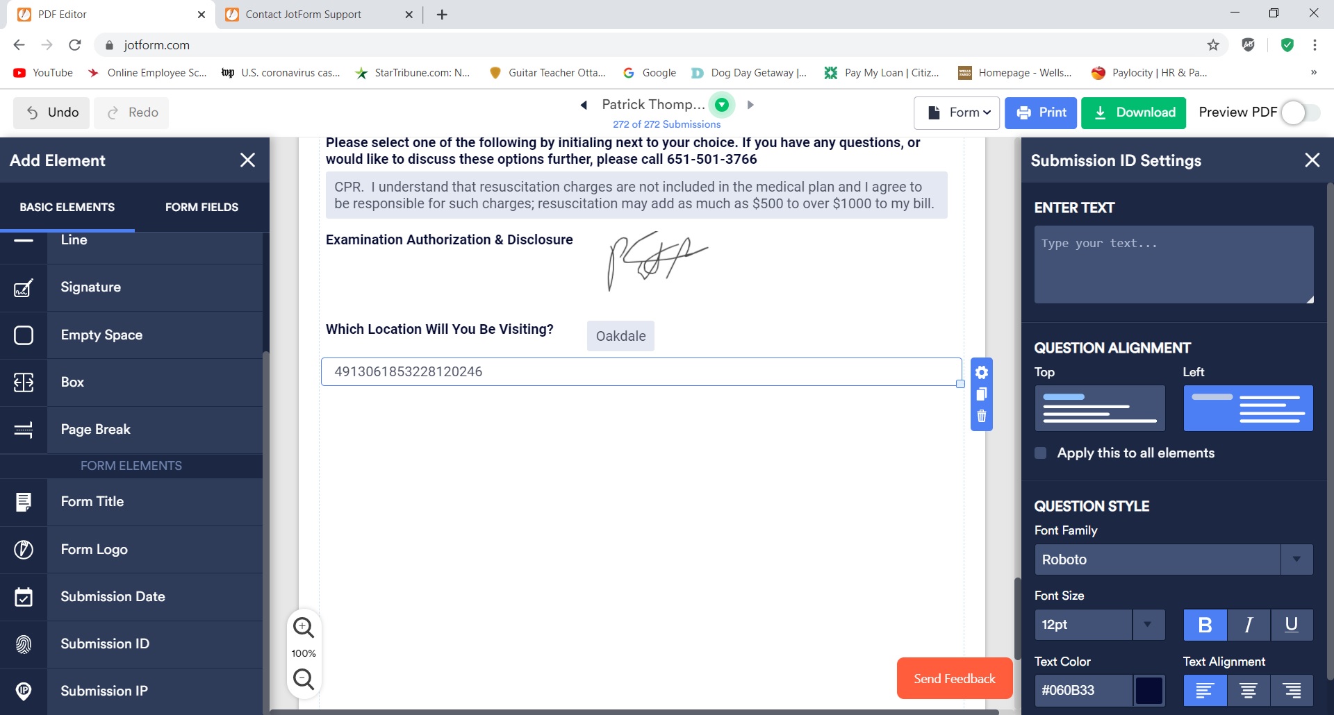 Multiple Blank Pages printing out at the end of document